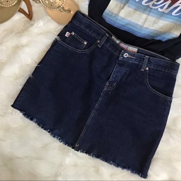 Hydraulic Jeans Denim Distressed Hemline S… - Picture 1 of 8